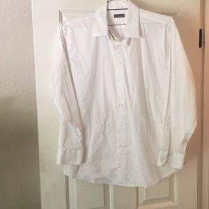 White button down